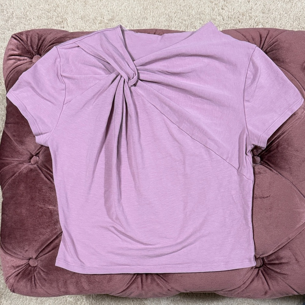 Lululemon Lavender Twist Women's Short Sleeve Top
